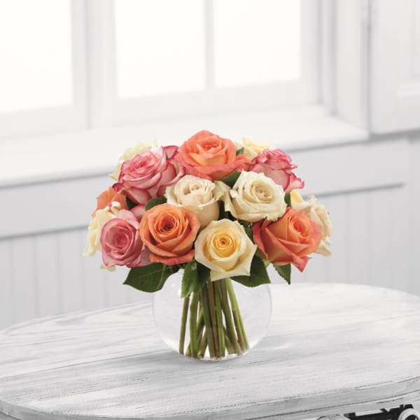 The Sundance Rose Bouquet by FTD VASE INCLUDED