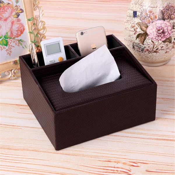 Tissue Box With Holder - Assorted - Single Piece