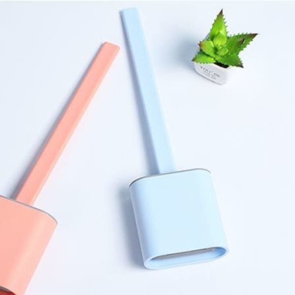 Toilet Cleaning Brush - Silicone - Assorted - Single Piece