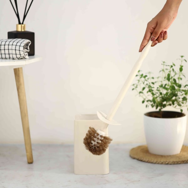 Toilet Cleaning Brush Stand Single Piece