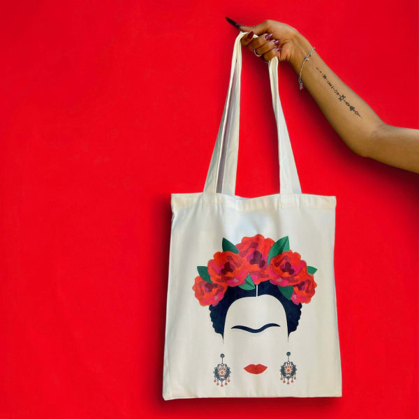 Tote Bag - Frida Kahlo - Assorted - Single Piece