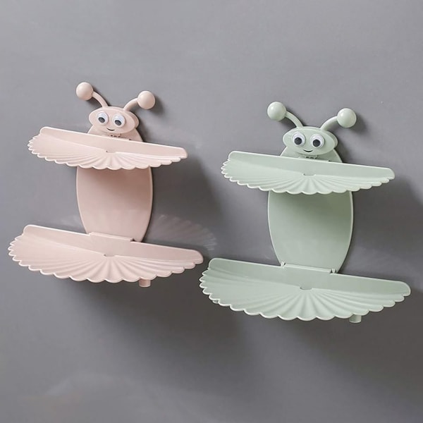 Two-Tiered Soap Holder - Assorted - Single Piece