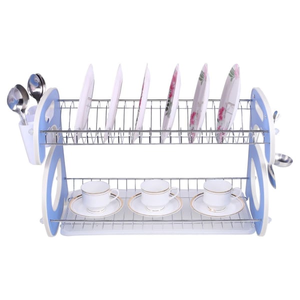 Utensil Drying Rack - Blue