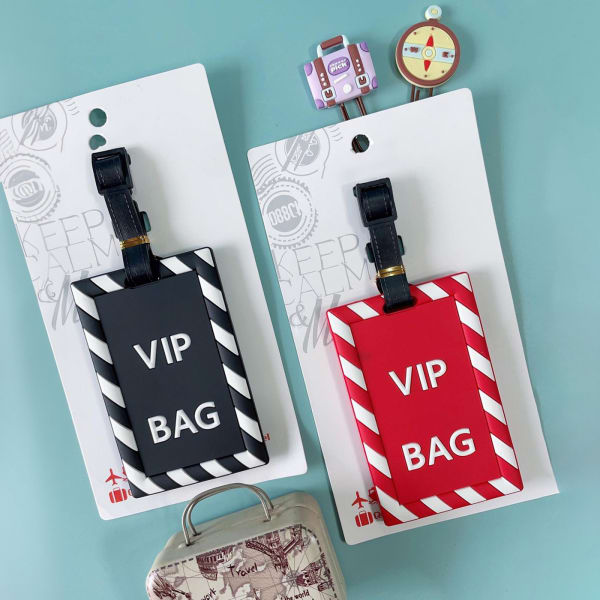 Vip Bag Luggage Tag - Assorted - Single Piece