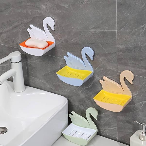 Wall-Mounted Duck-Shaped Soap Holder - Assorted - Single Piece