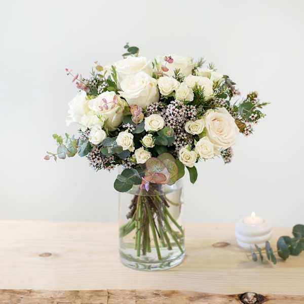 White and green bouquet - Vert coton