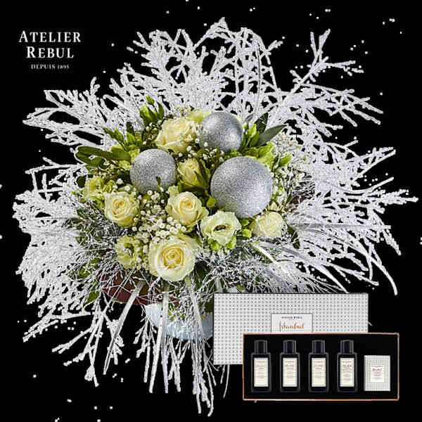 White Christmas bouquet Atelier Rebul TM