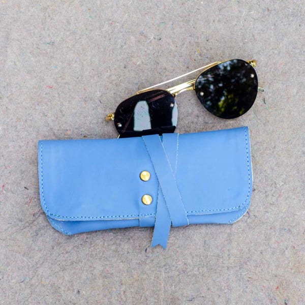 Wraparound Eyewear Case - Summer Blue