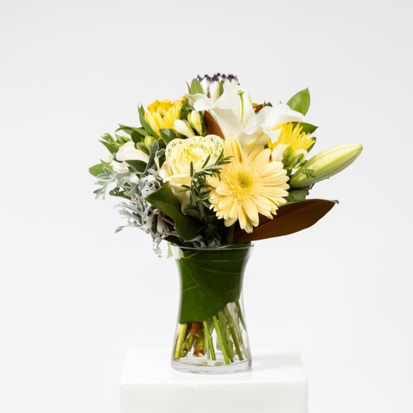 Yellow Bouquet in a Vase