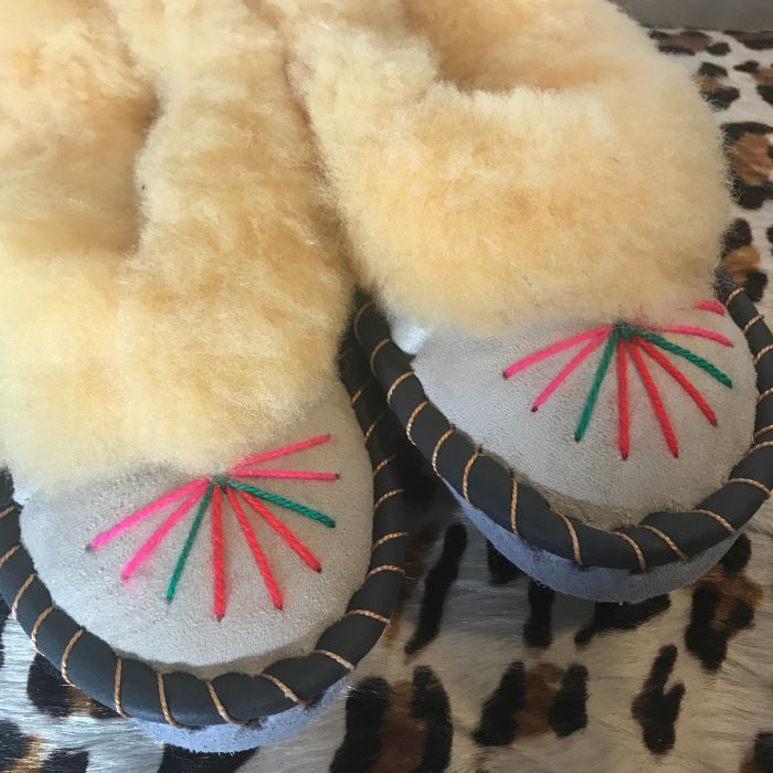 ethical sheepskin slippers