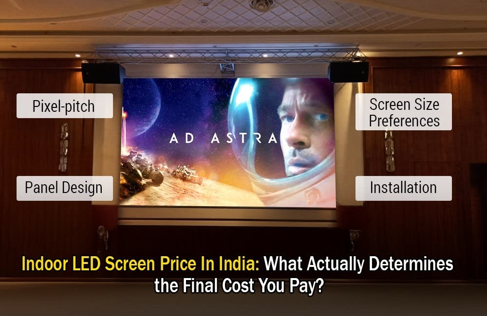 Indoor LED Screen Price in India: Key Components Determining the Cost