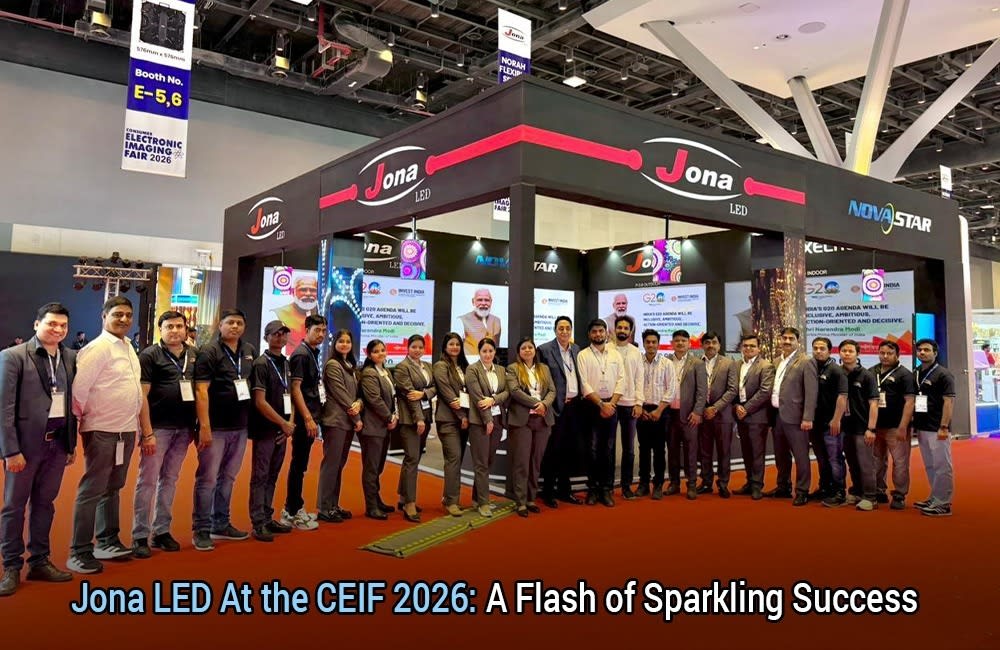 CEIF 2026 Success: Our LED Walls. The Visual Voice of Brands