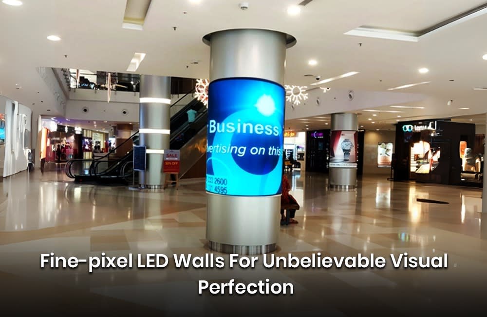 Fine-pitch LED Walls: Top Applications in Several Industries