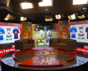 LED Video Wall Manufacturer for News Station in Ambala