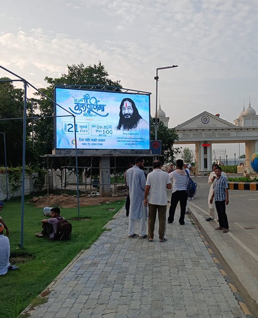 LED Display Screen Manufacturer for Ashrams in India