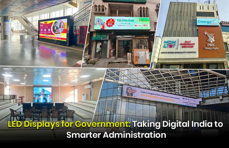 LED Displays for Government Applications: Power of Visuals Improving Governance
