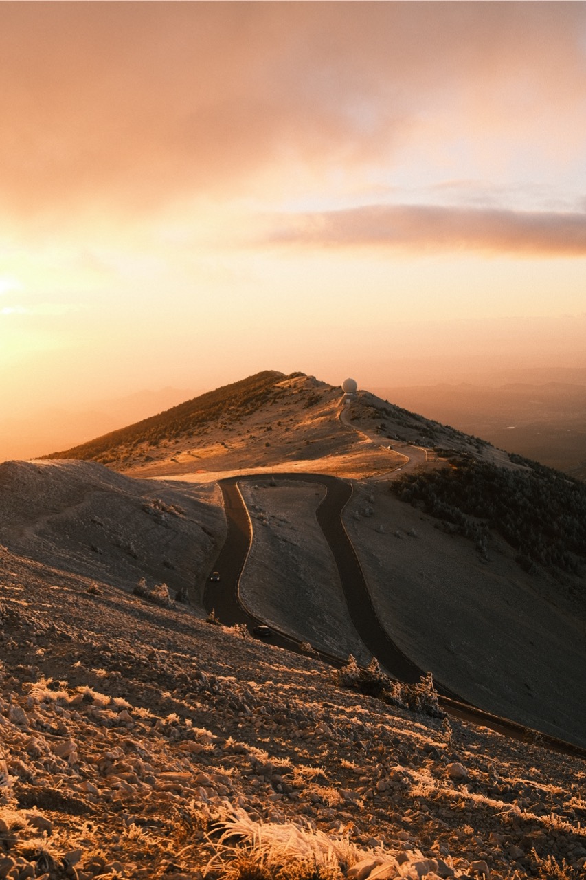 Mont Ventoux bei Minusgraden