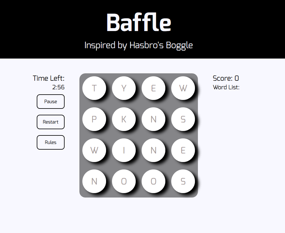GitHub - jonathol/baffle