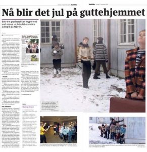 budstikka.no || Nå blir det jul på guttehjemmet