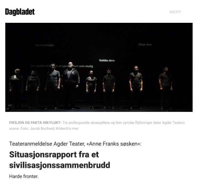 dagbladet.no || Situasjonsrapport fra et sivilisasjonssammenbrudd