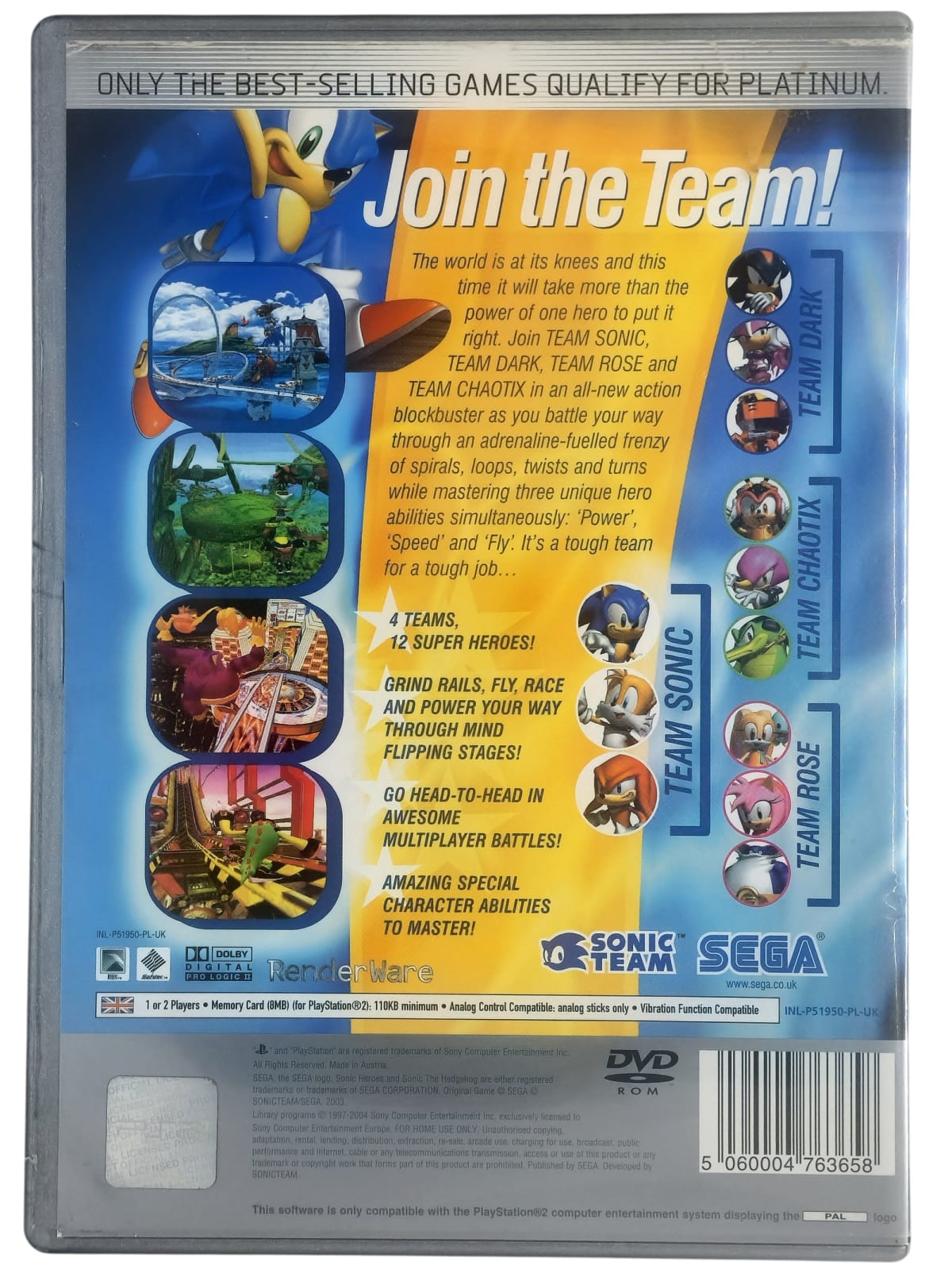 Sonic Heroes miniatura 2