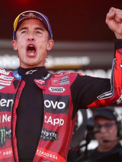 MotoGP Aragon GP: Marc Marquez scores dominant sprint win, Marco Bezzecchi third