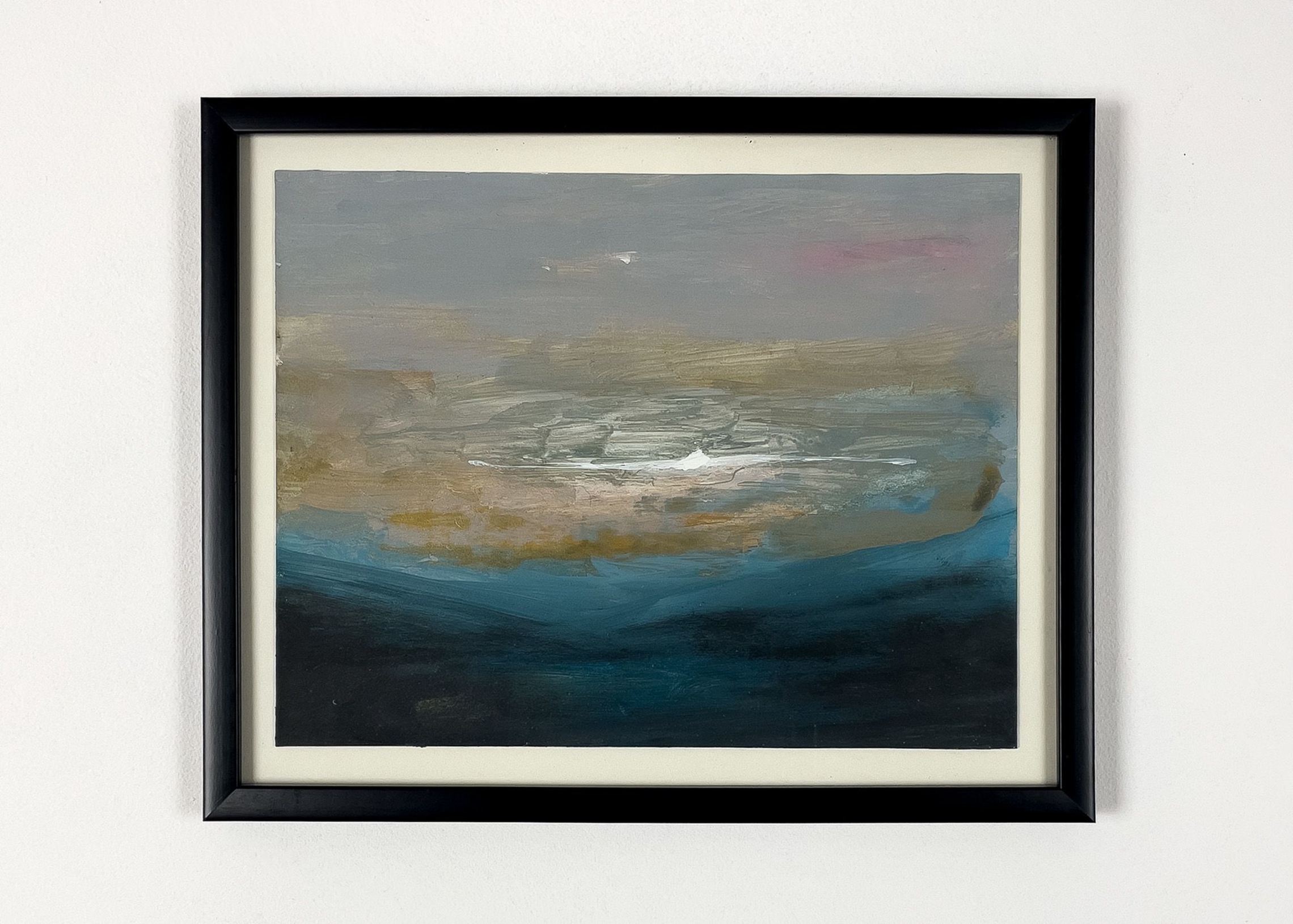 Oil, watercolour and acrylic on card