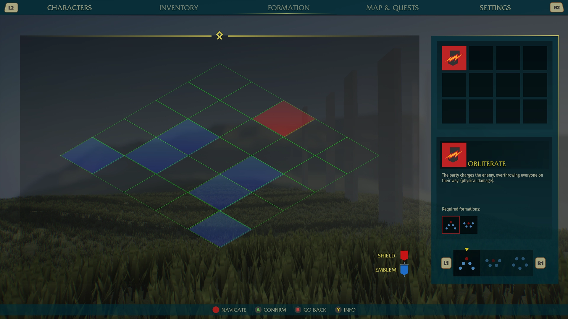 Prototipos ingame de The Waylanders