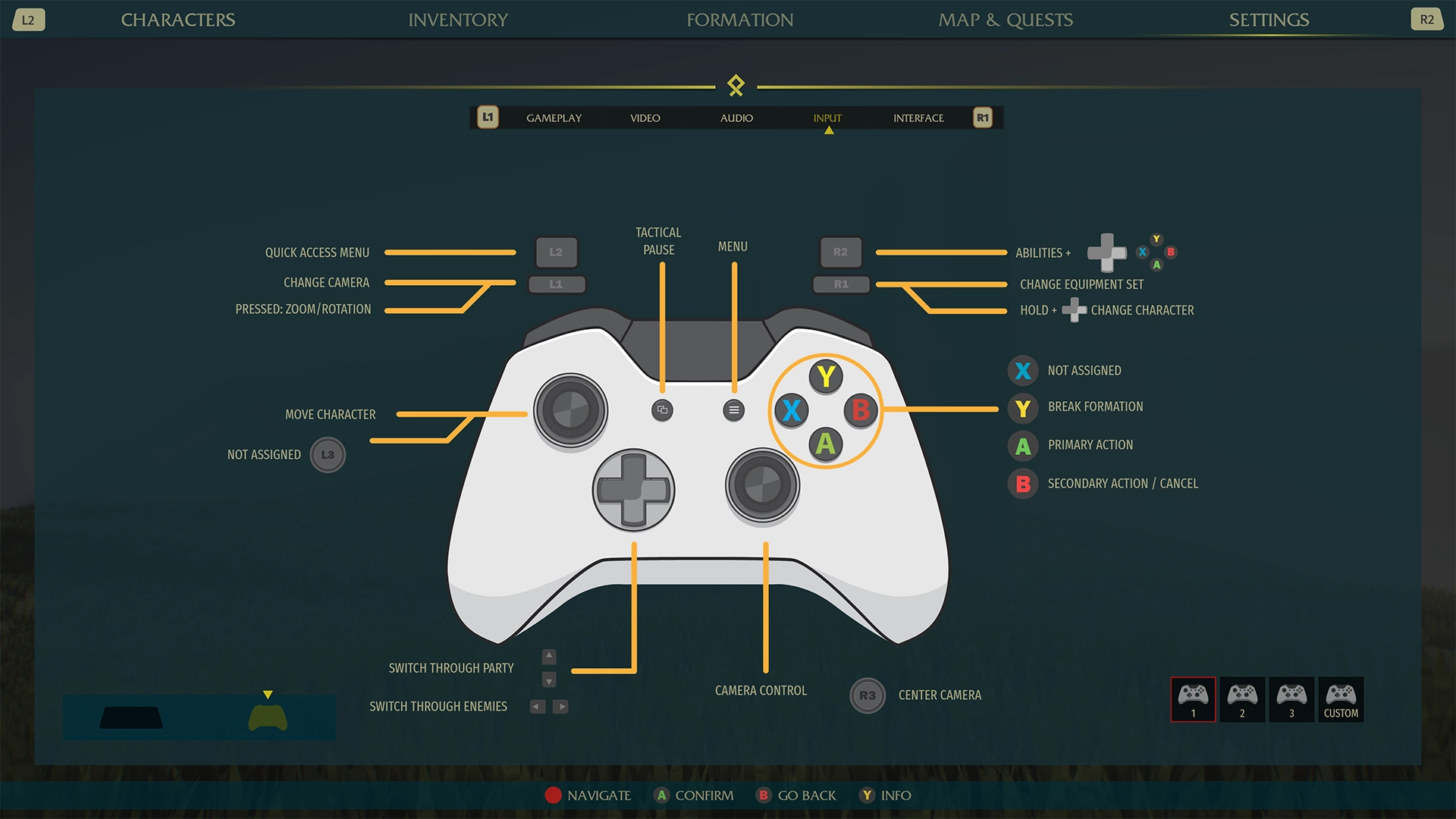 Prototipos ingame de The Waylanders