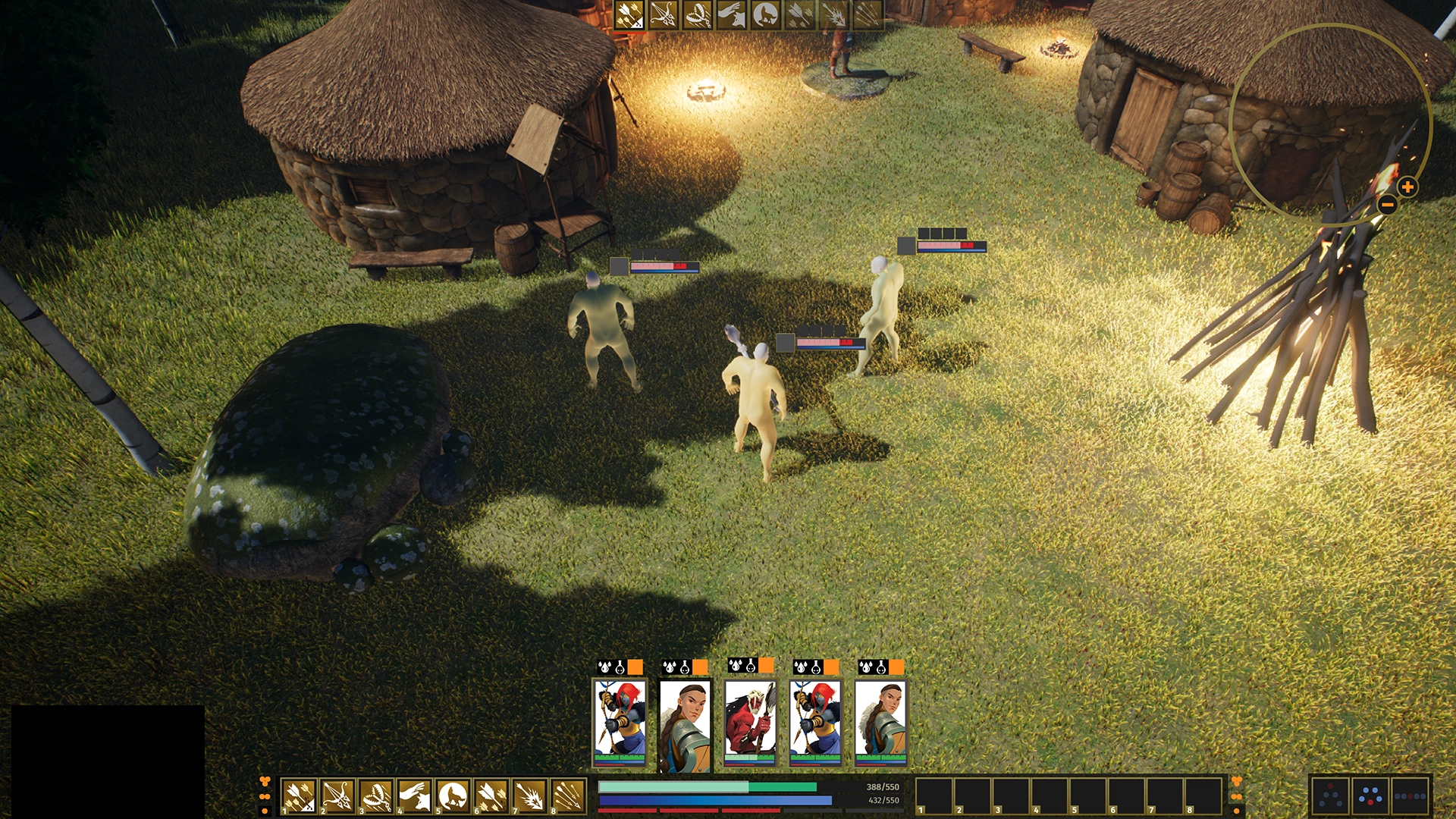 Prototipos ingame de The Waylanders