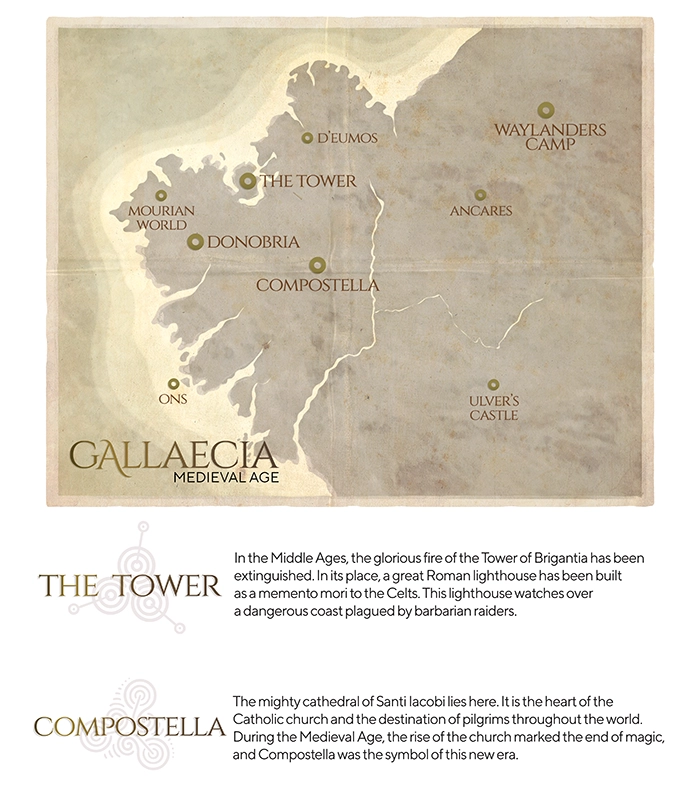 Elementos gráficos de The Waylanders