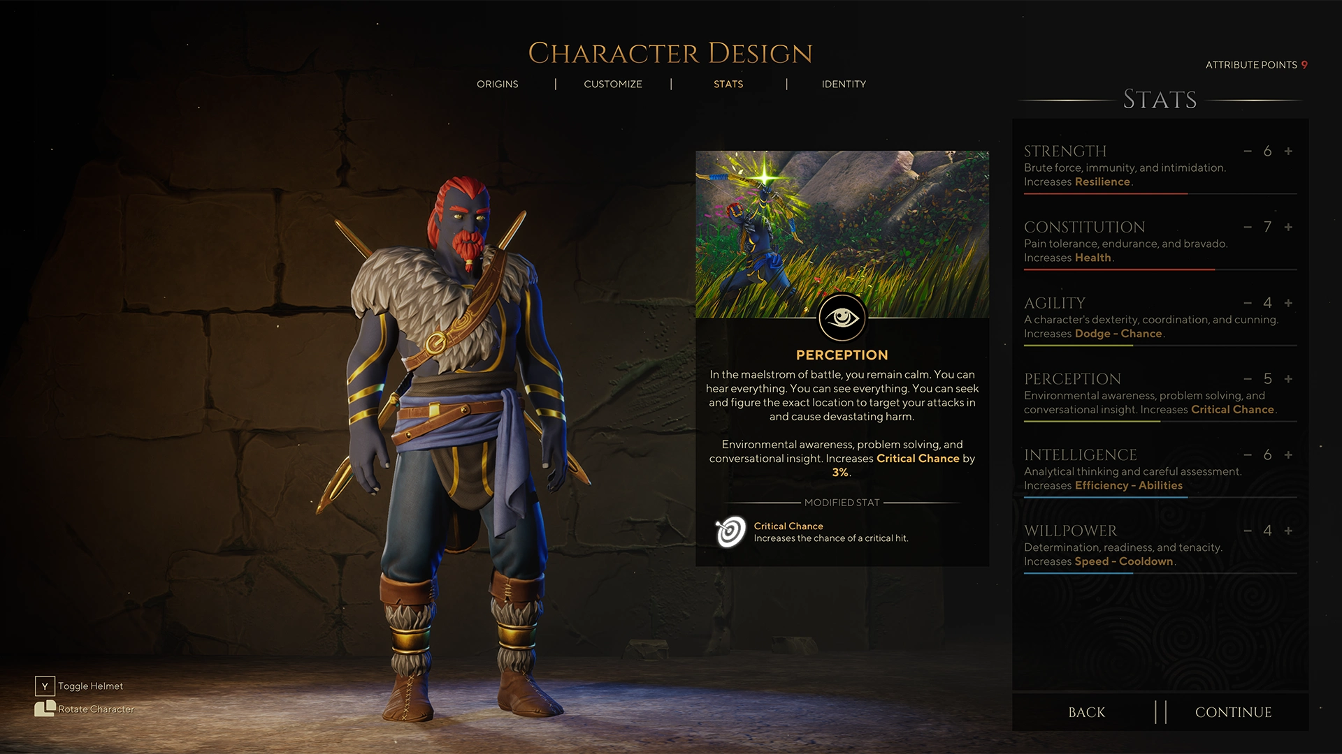Creador de personajes de The Waylanders