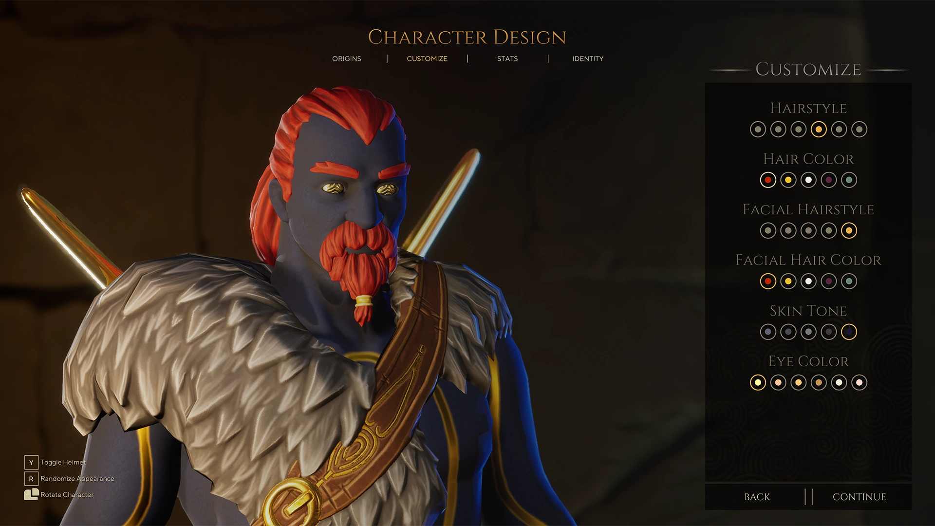 Creador de personajes de The Waylanders