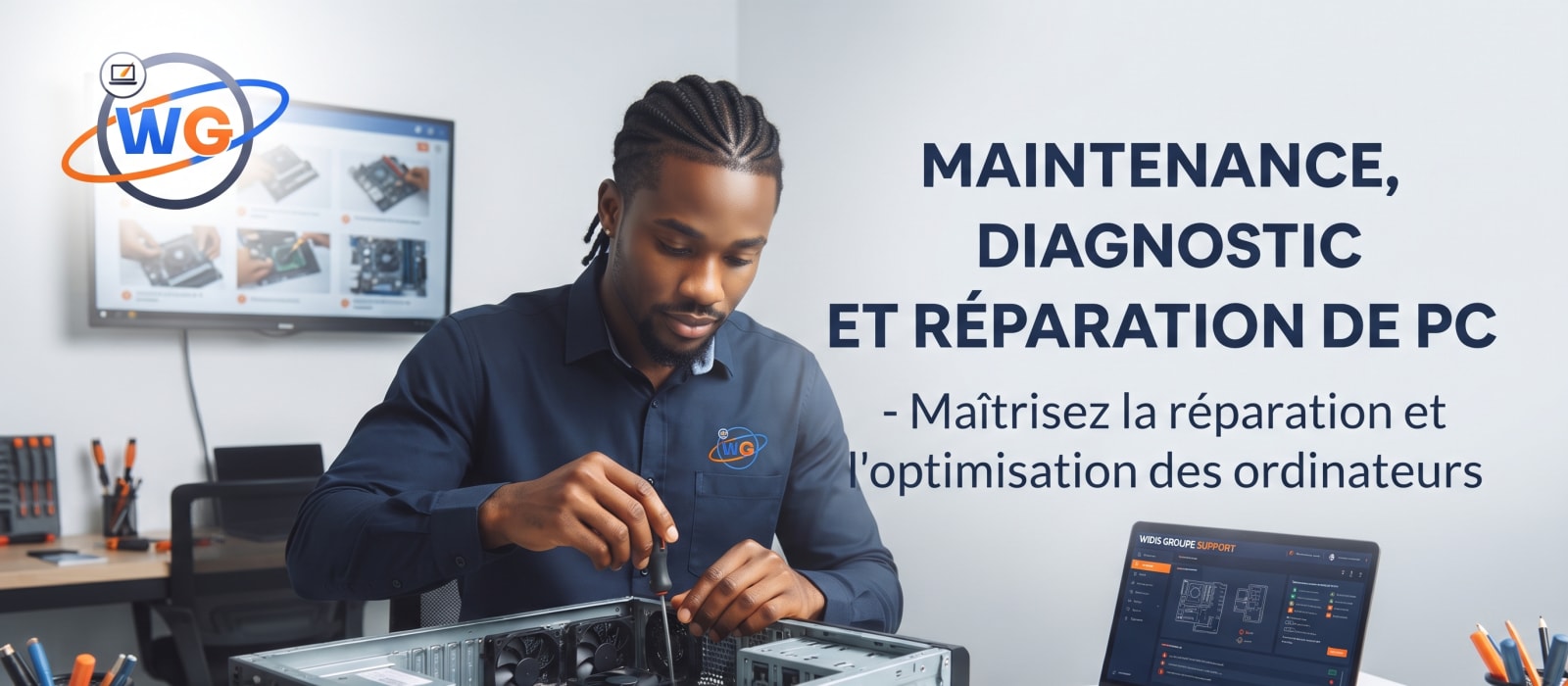 Formation Maintenance, Diagnostic et Réparation de PC