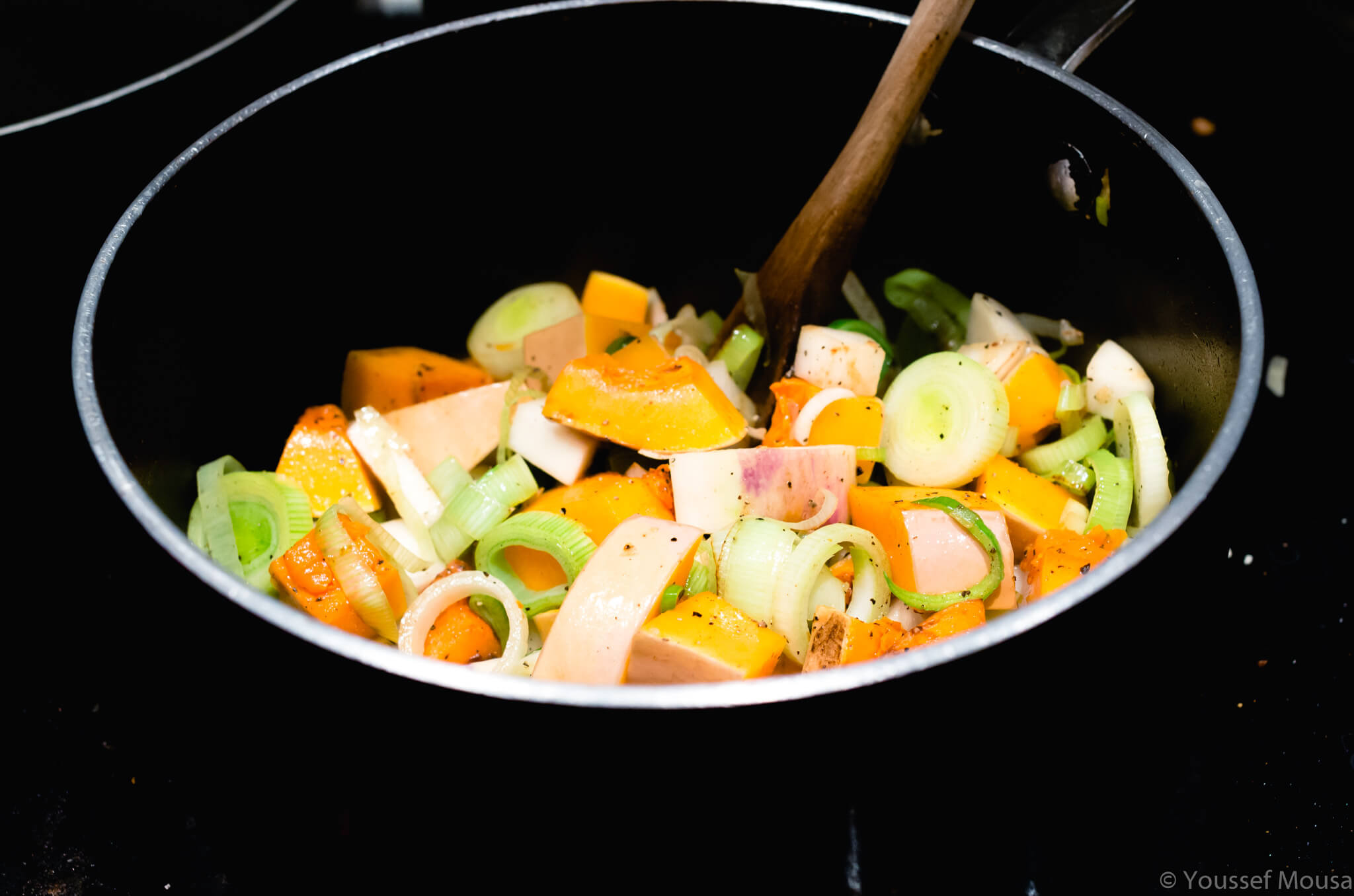 Vegetables ready to cook