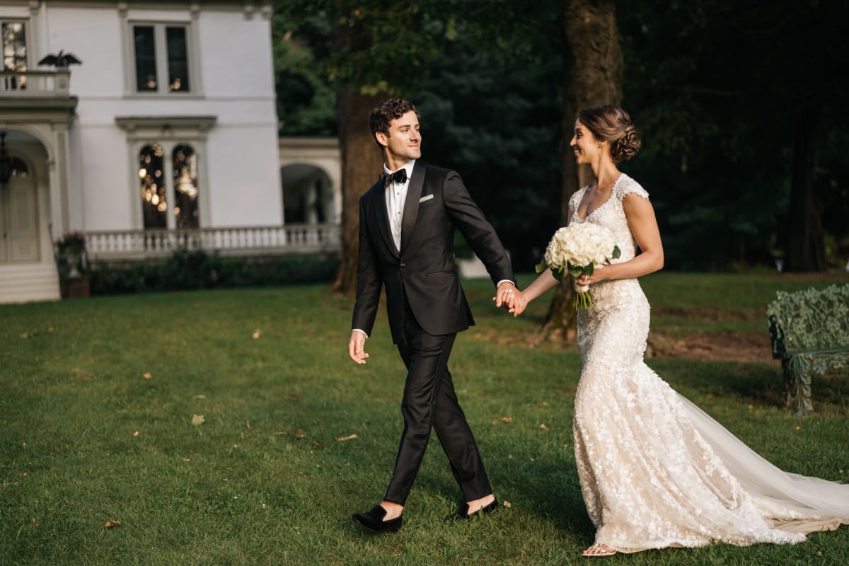 Alicia and Steve wedding at A Private Estate