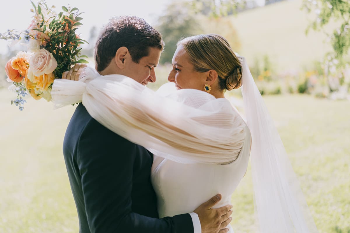 Ariana and Sean wedding at Red Maple Vineyard