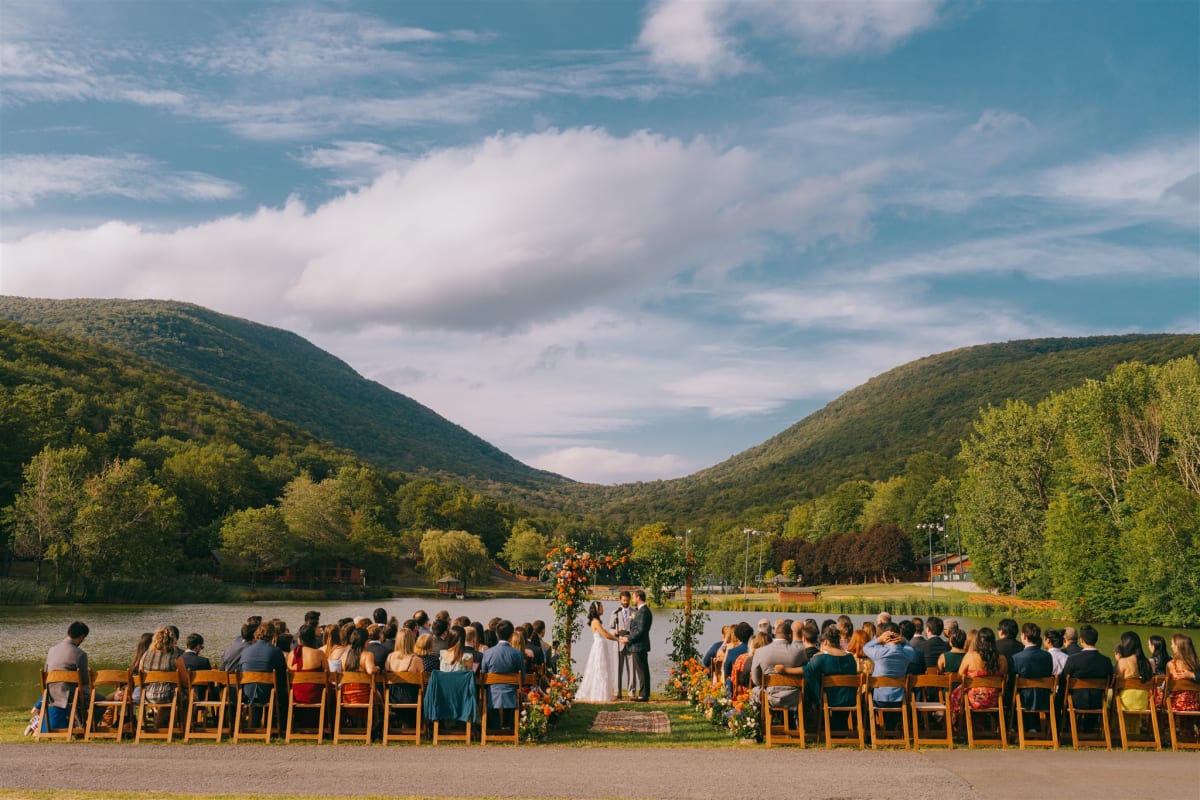 Timber Lake Camp wedding photography