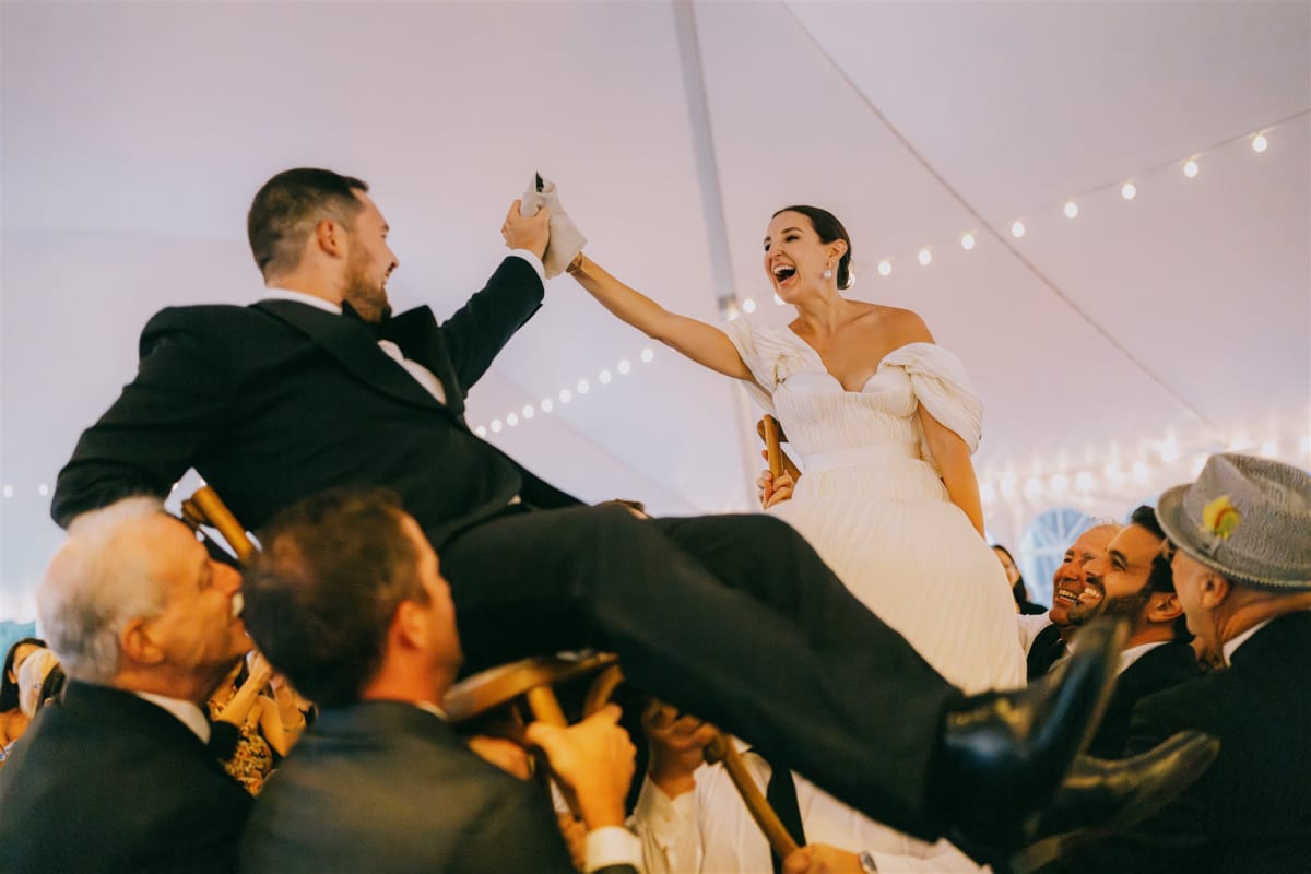 Lauren and Andrew wedding at Seminary Hill