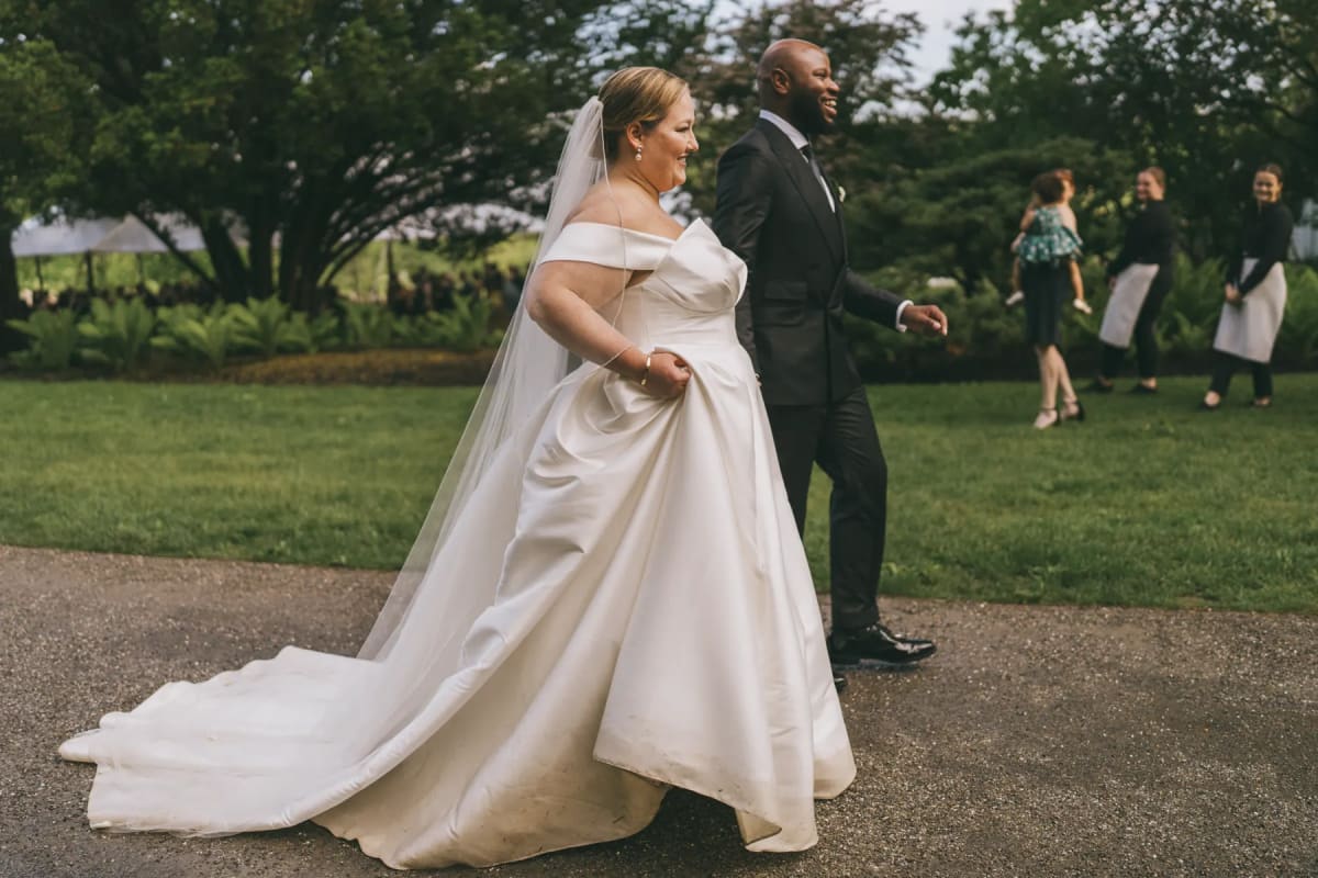 Lauren and Elphin wedding at Glynwood