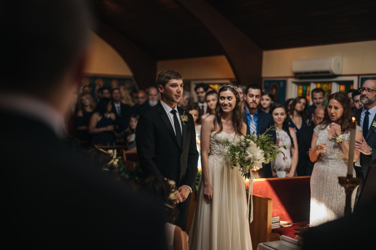 Rebecca and Dan wedding at Hasbrouck House