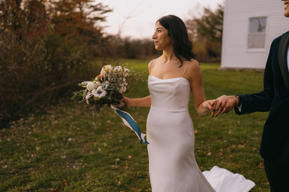 Stacey and Jack wedding at Audrey's Farmhouse