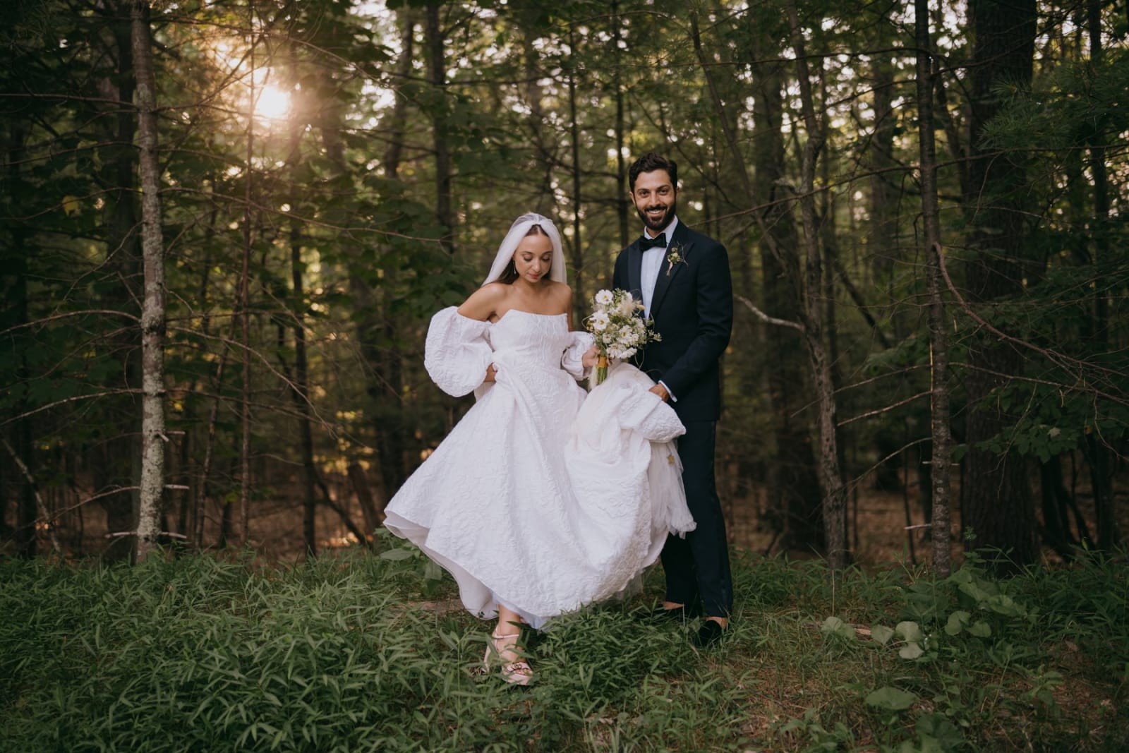 Chloe and Rich wedding at Woodstock Tiny Wedding