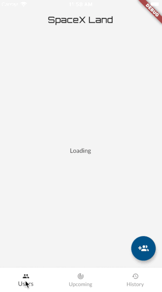 Astronaut's landing page (pun intended)