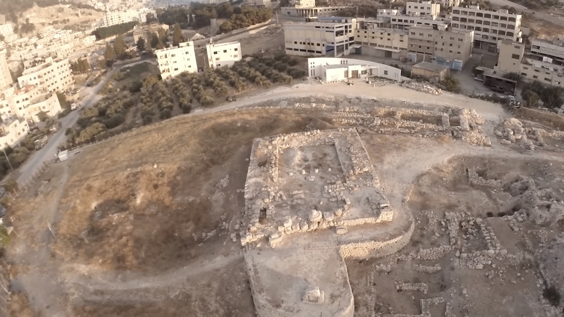 Archaeological dig at Shechem.