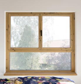 Holz Alu Fenster mit Unterlicht von Josko