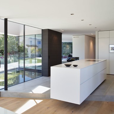 Josko Fensterfront Küche