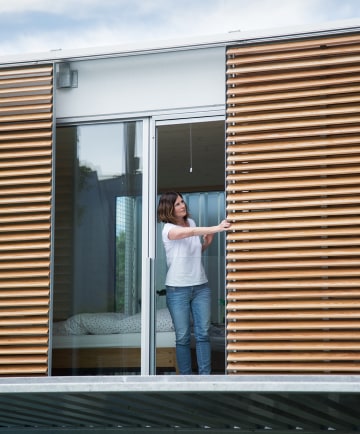 Fenster Sonnenschutz Schiebeelement