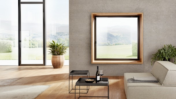 Maximal minimalistische Fensterrahmen