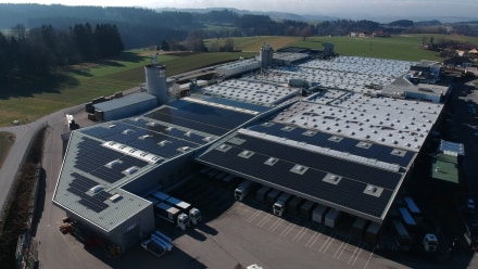 Photovoltaik Anlagen beim Josko Standort in Kopfing